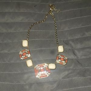 Orange Diamond necklace
